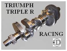 Description : Description : Description : Description : Description : Description : Description : Equilibrage et optimisation du vilebrequin d' un moteur Triumph par Dynamequil