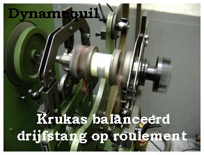Balanceren + verlichting krukas motor Honda 