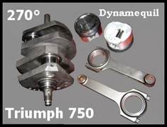 Description : Description : Balanceren van krukas motor Triumph bij Dynamequil
